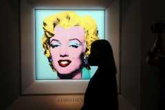 Potret Marilyn Monroe karya Andy Warhol dilelang 195 juta dolar AS